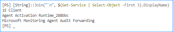 powershell add to string