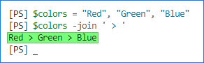 concat string powershell
