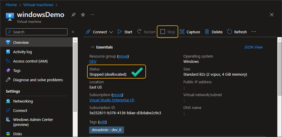 azure resize disk linux