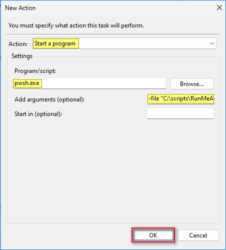 run ps1 file as administrator