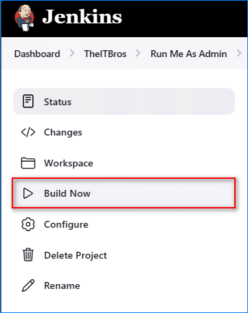 execute powershell script as administrator