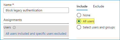 office 365 conditional access policy