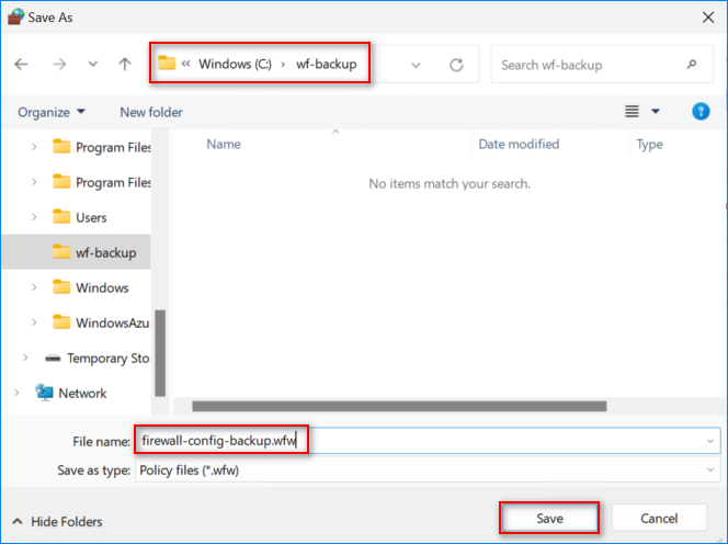 reset firewall settings windows 11