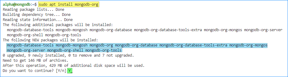 mongodb ubuntu