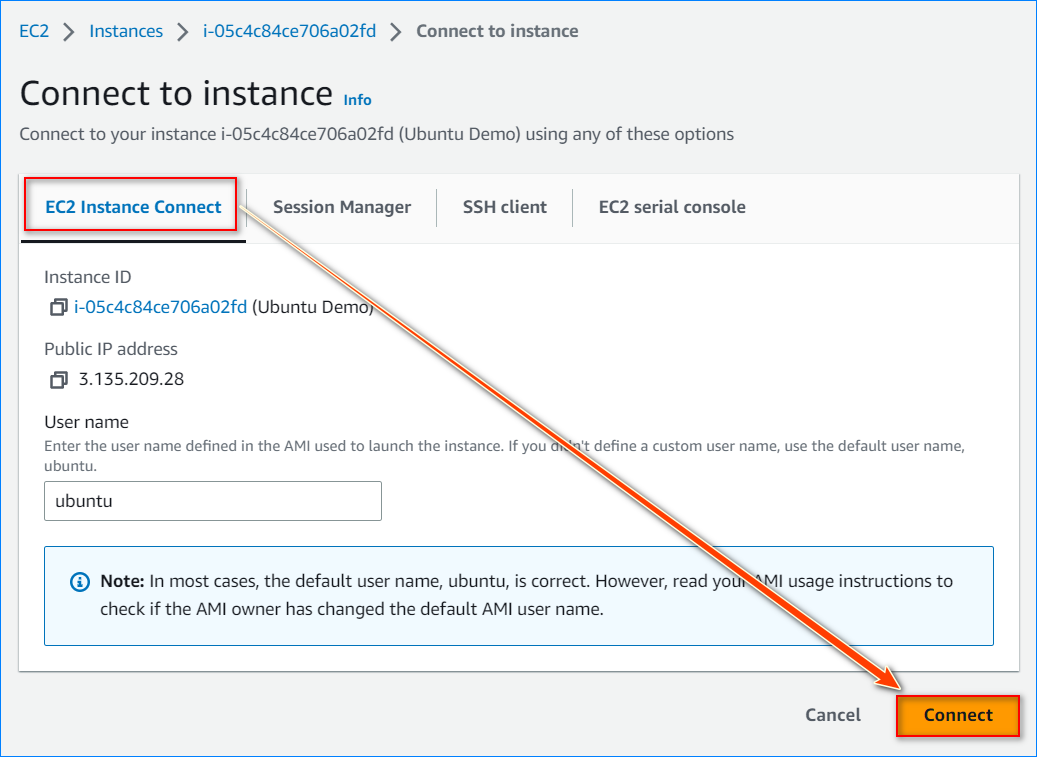 ssh into ec2 instance windows