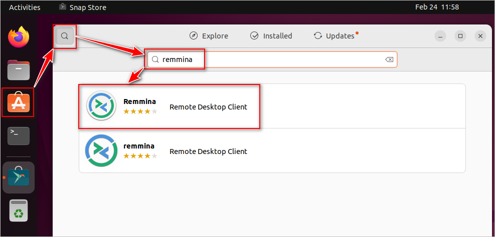 install remmina