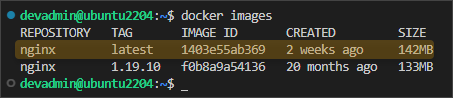 docker container update image