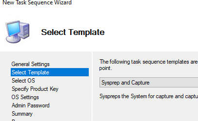 mdt sysprep and capture