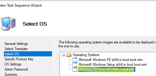 mdt capture task sequence