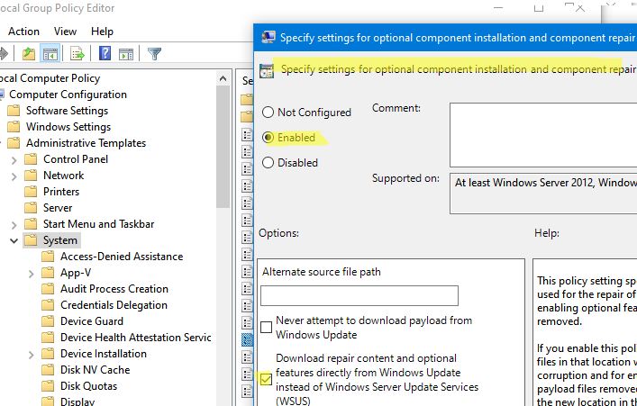 install snmp windows 11 powershell