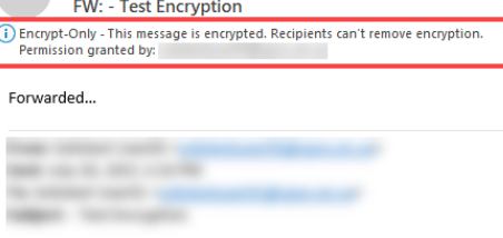 cannot open encrypted email in outlook