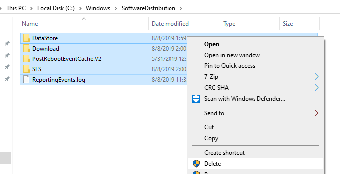 error 0x80072ee2 windows server 2019