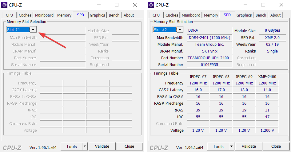 how to find ram timings